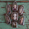 Vintage Victorian Doll Pendant