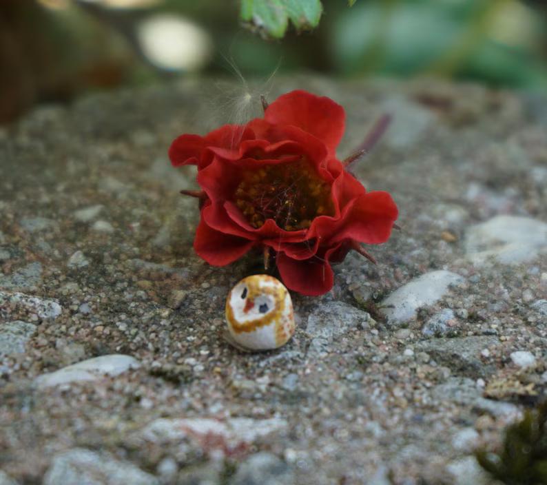 🦉 Charming Micro Owl Figurine