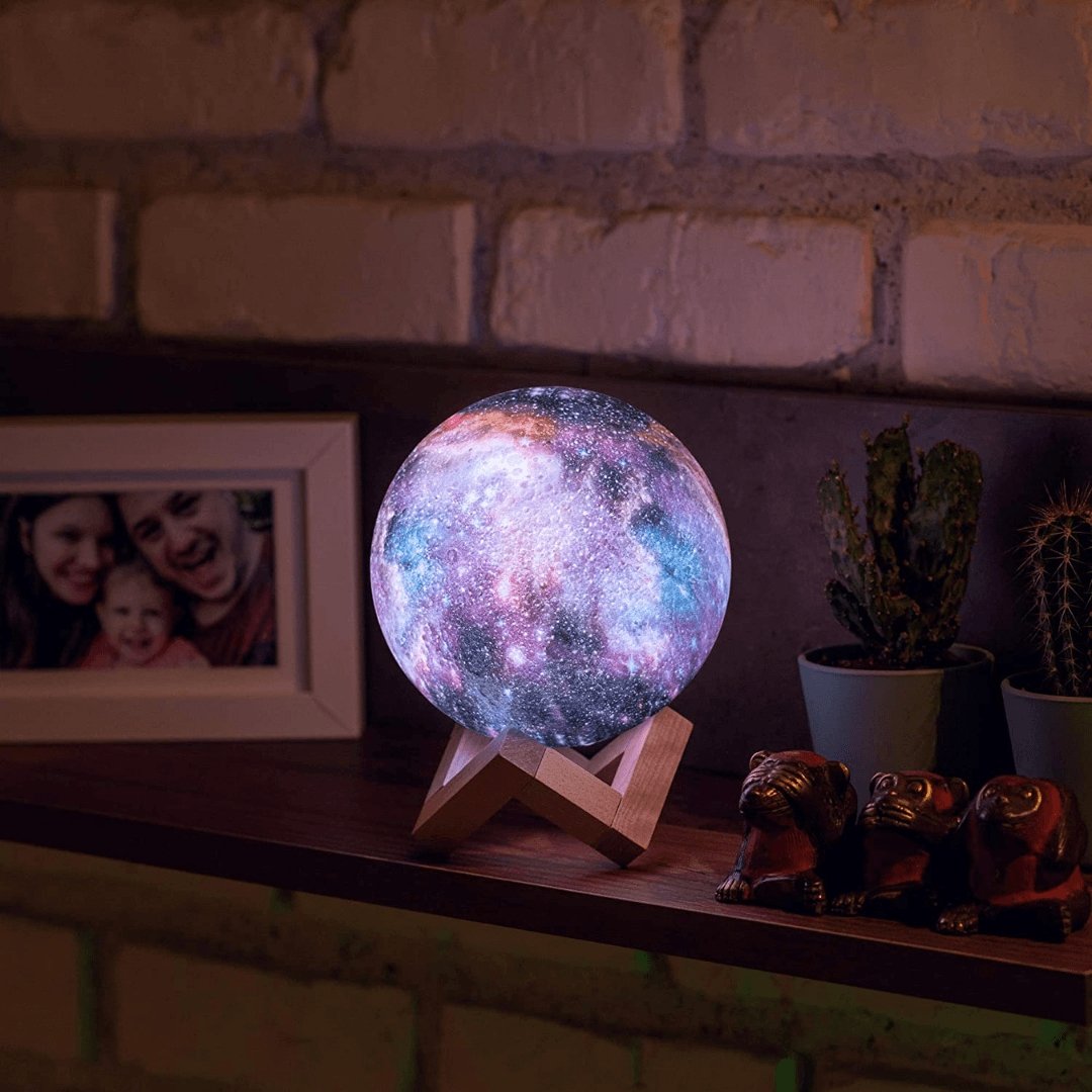 🌌Galaxy Moon Lamp, Buy 2 Free Shipping.