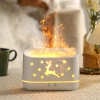 (🎄EARLY CHRISTMAS SALE - 50% OFF) 🎁Elk Flame Humidifier Lamp Christmas Home Decorations