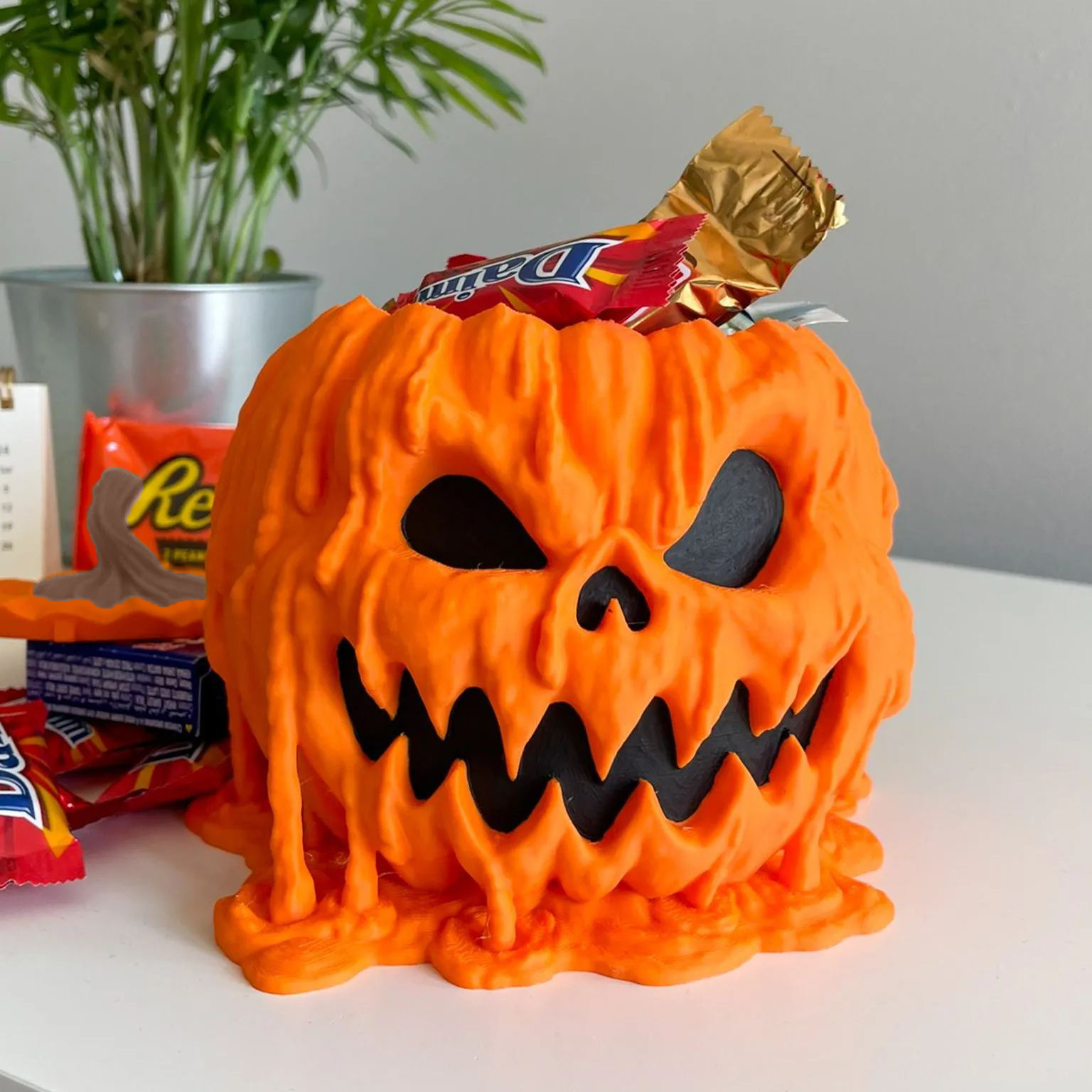 🎃Melting Halloween Pumpkin Candy Bowl