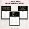 🔥Hot Sale 49% OFF - 2025 Demotivational Sarcastic Wall Calendar