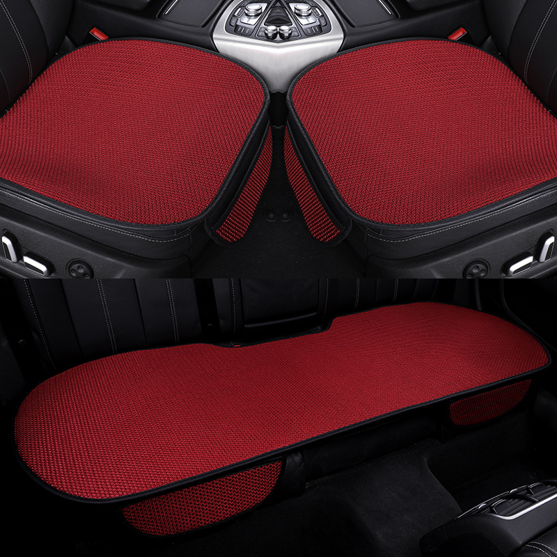 ⏰LAST DAY SALE 50% OFF - Summer Breathable & Anti-Slip Viscose filament Car Seat Covers