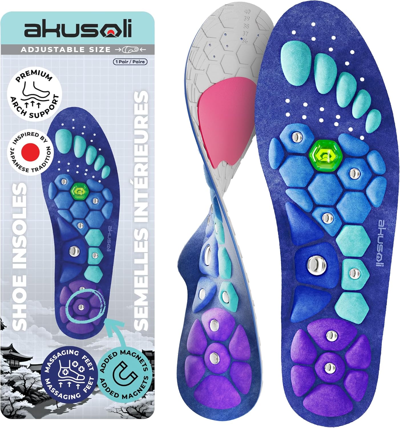 🎁TikTok Last Day Sale - 70% OFF🔥 Shock Absorbing Insoles for All Day