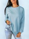 Dokotoo Women's Casual Crew Neck Sweatshirt Loose Soft Long Sleeve Pullover Tops