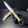 The Misericordia portable outdoor straight tactical survival self-defense