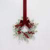 🎄TikTok Christmas Sale -70% OFF✨Christmas Mini Cabinet Wreath with Ribbon Bows