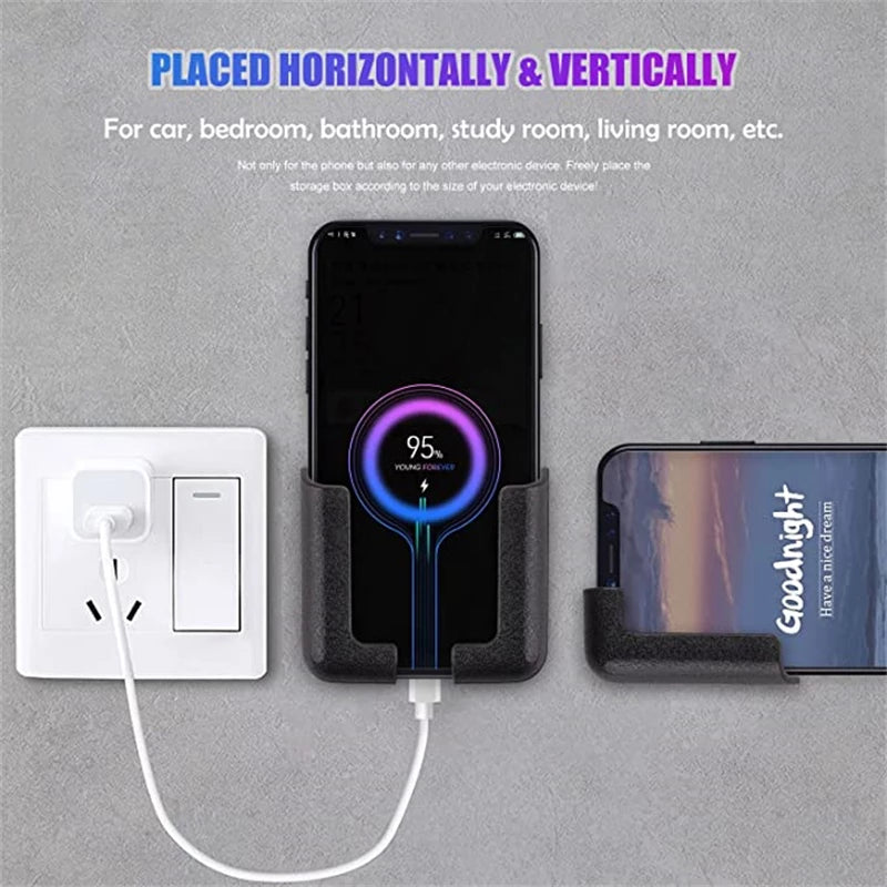 (🔥Last Day Promo - Buy 2 Get 1 Free🔥) Self Adhesive Dashboard Mount Car Phone Holder [2 Pairs]