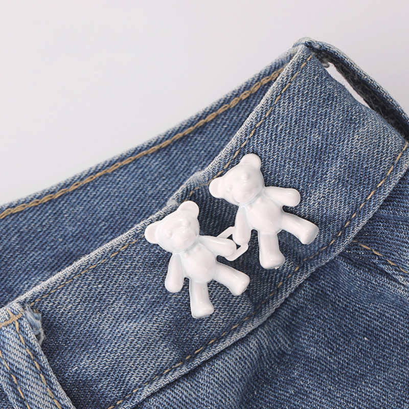 (🎄Christmas Big Sale -50% OFF)Cute Bear No-sew Waist Button