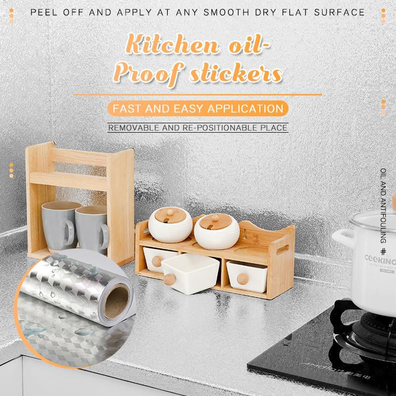 (🌲Early Christmas Sale- SAVE 48% OFF)Kitchen Oil-proof Stickers(Buy 3 Get Extra 20% OFF)