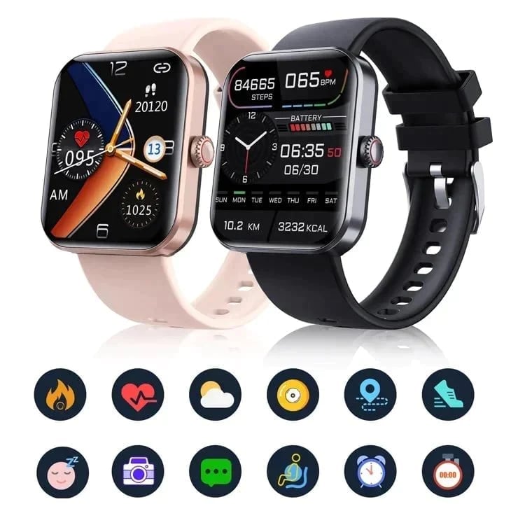 [All day monitoring of heart rate and blood pressure] Bluetooth Fashion Smartwatch - Buy 2 Free Shipping