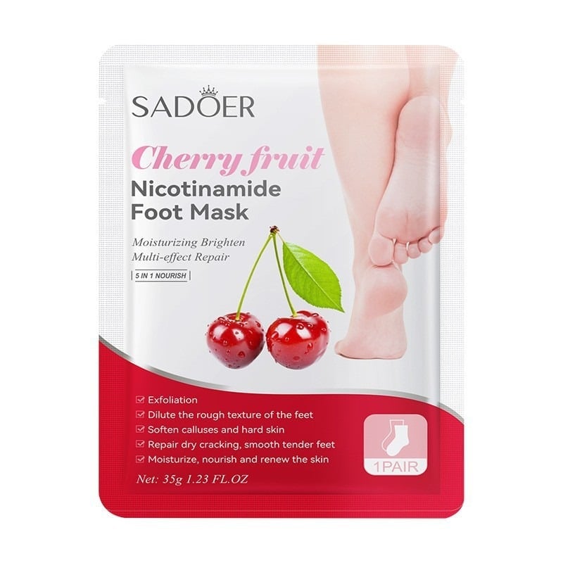 🔥Last Day Promotion 50% OFF💥Niacinamide Foot Mask Rejuvenating Flower and Fruit Essence