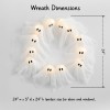 🎁TikTok Last Day Sale - 70% OFF✨Lit Ghosts Wreath💥50K+ SOLD! Almost Gone