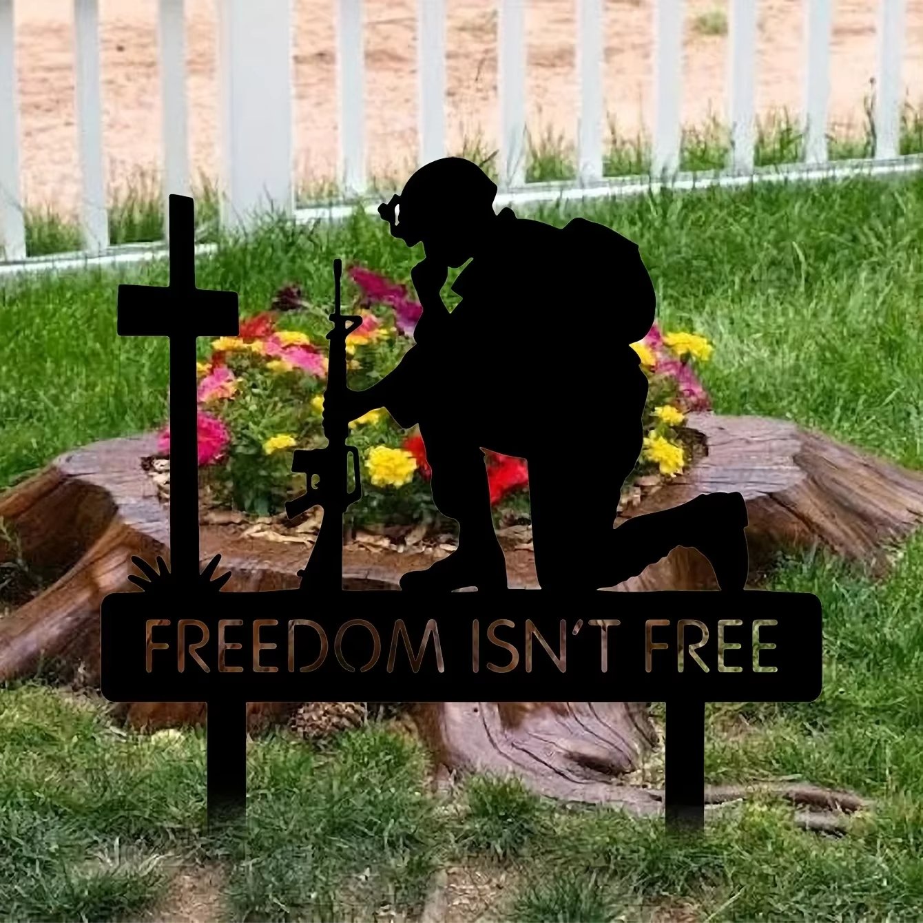 Last Day 70% OFF - 🖤Memorial Metal Plaque for Fallen Soldiers