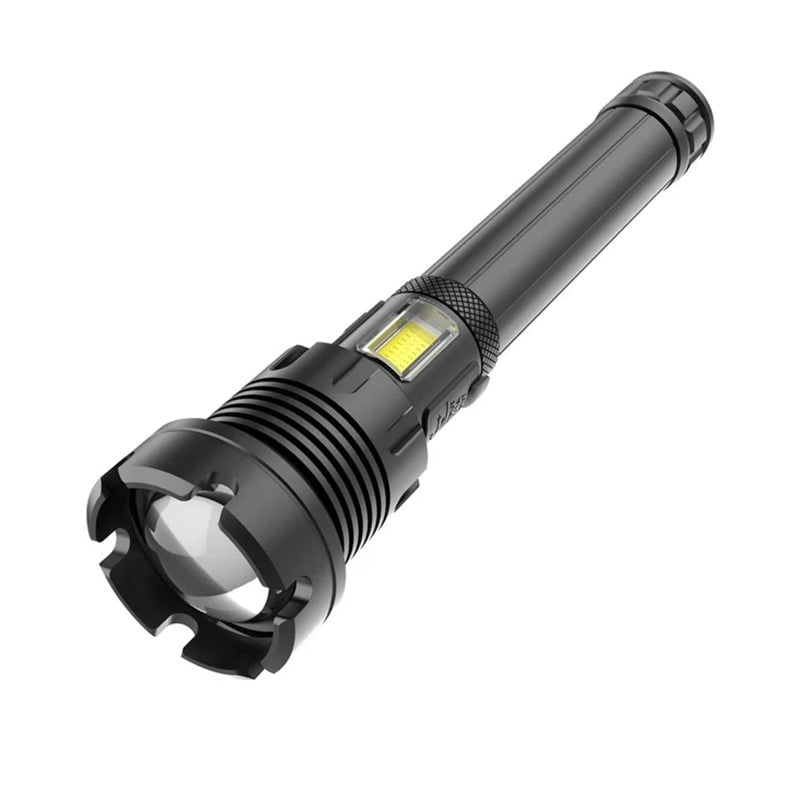 🔥LED wiederaufladbare taktische Laser-Taschenlampe