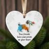 🌊💙Treasures of the Sea, Symbols of Friendship – ❤️ Sea Glass Heart Ornaments✨