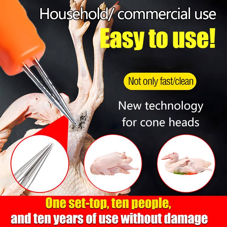 🔥Last Day Promotion 70% OFF🔥Electric Device For Fast Hair Removal For Poultry⚡Buy 2 Free Shipping