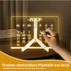 🔥49% Rabatt🎁Kreatives wiederbeschreibbares Acryl-LED-Nachrichtenschild