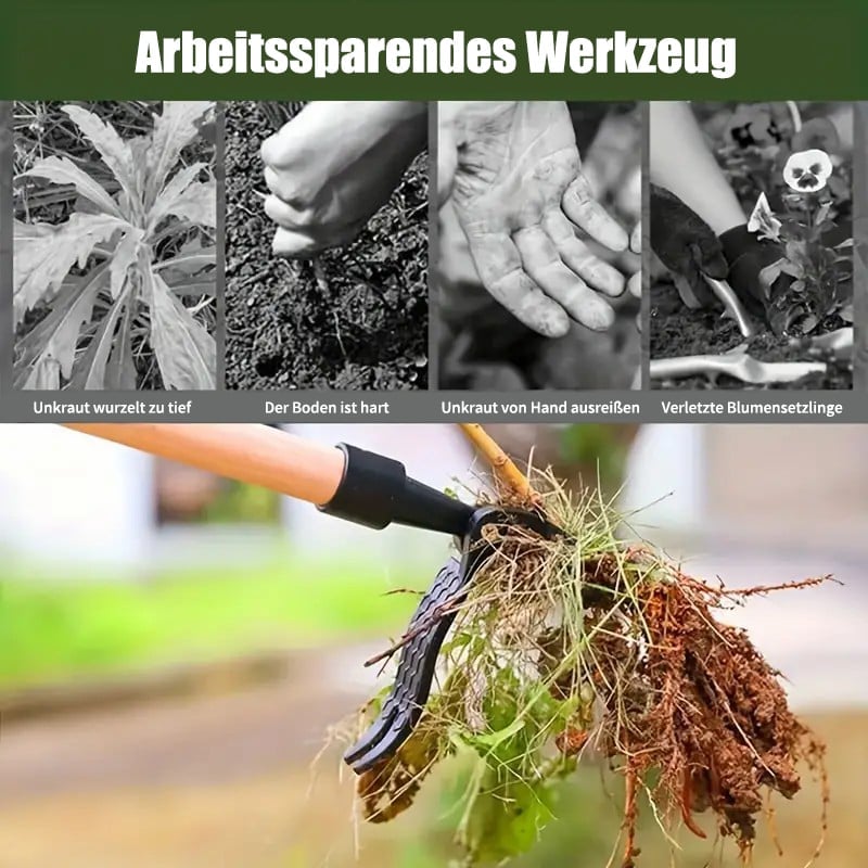 🔥Letzter Tag  50% RABATT🔥Abnehmbarer Stand Up Unkrautstecher