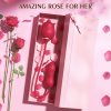 Rose Toy Vibrator Female Telescopic Egg Jumping  Tongue Licker Sex Toys