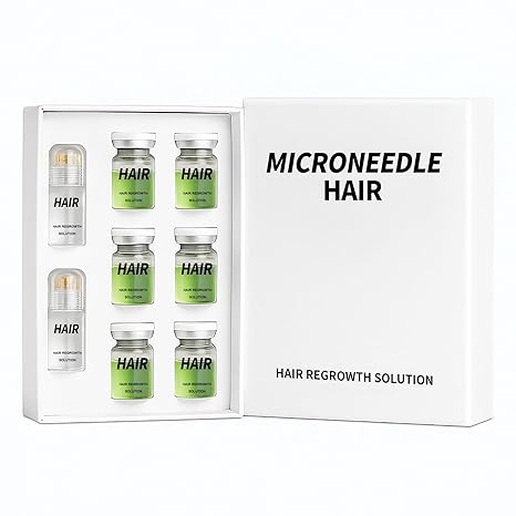 Microneedle Hair Regrowth System Hair Thickening Solution