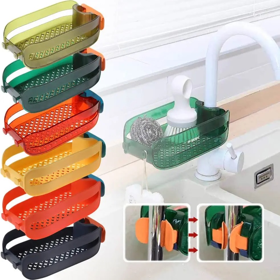 (🔥Hot Sale-Save 49% OFF) 2 in 1 Home Sink Organizer - Buy 2 Get 1 Free