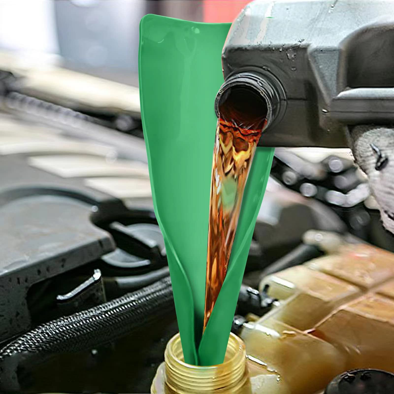 Last day 49% OFF🔥Flexible Draining Tool Oil Funnel
