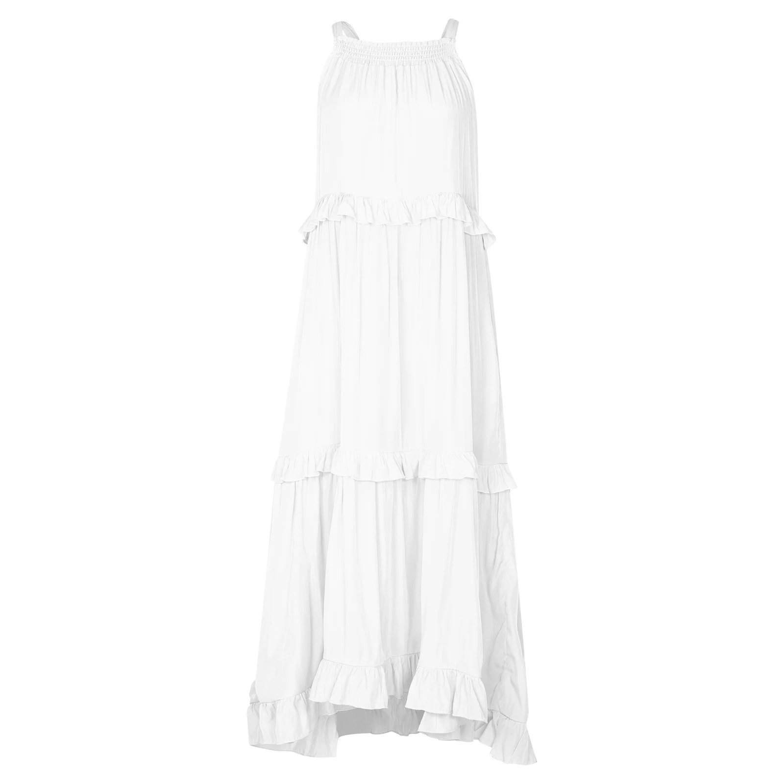 💥LAST DAY SALE 50% OFF💖Holiday Style Ruffled Long Dress