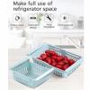 (🌲Early Christmas Sale- SAVE 48% OFF)Telescopic Fridge Organizer Basket