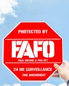 🔥Last Day 49% OFF🛑 FAFO Security Sign