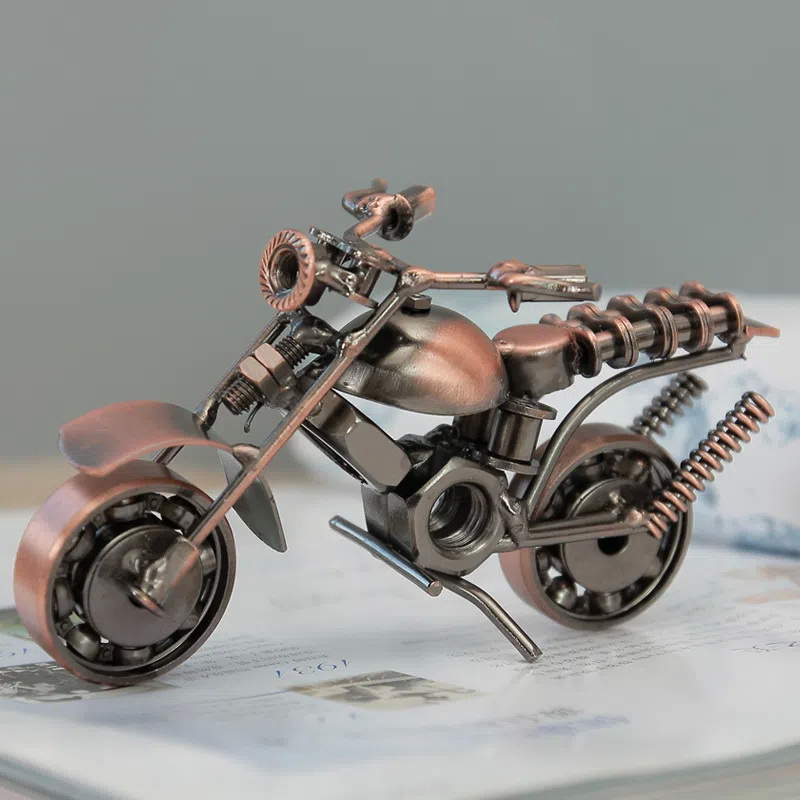 🎁Last Day Promotion- SAVE 70%🔥Retro Harley Metal Motorcycle Art Handcraft(Buy 2 Free shipping)