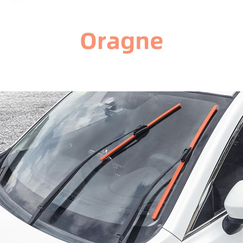 🔥Last Day Promotion 48% OFF-🎁-Colorful Boneless Silent Windshield Wipers - Clear Vision in Style!