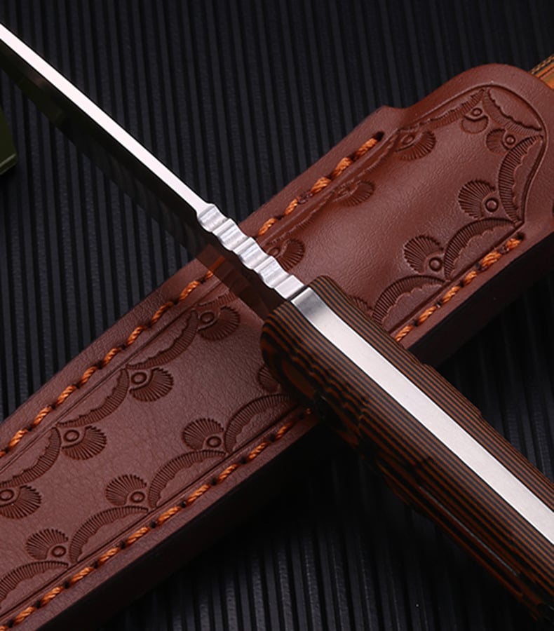 Rustic Hunter Knife(𝐉𝐚𝐤𝐞 𝐌𝐨𝐧𝐫𝐨𝐞 𝐇𝐚𝐧𝐝𝐦𝐚𝐝𝐞®)