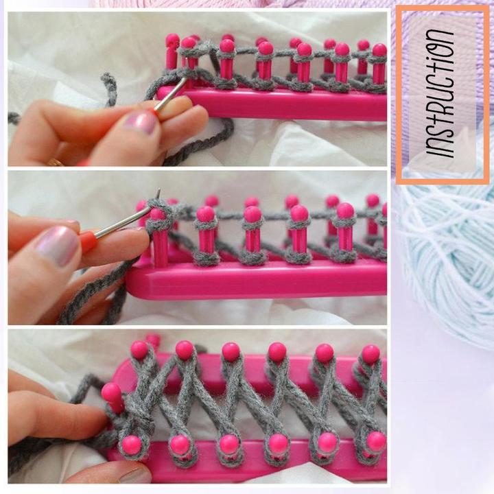 (🔥Last Day Promotion - 50% OFF) Knitting Loom Kit