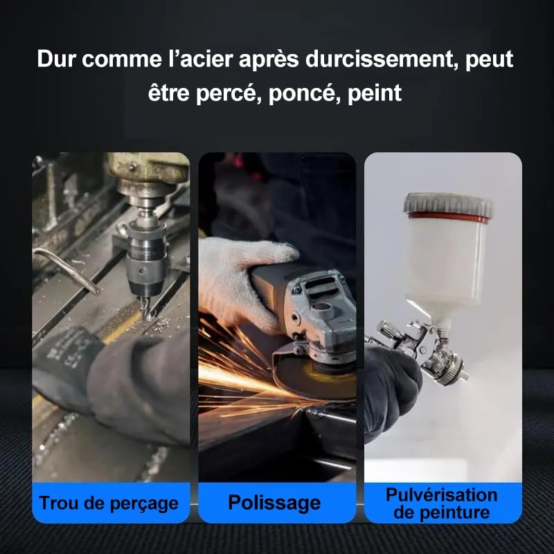 🔥DERNIER JOUR -40 % - Colle de réparation de moulage✨ (Colle industrielle, non toxique, à prise rapide pour le métal et plus)