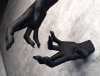 Witch Hand decor life size, Hand holder, Halloween decoration, Gothic decor, Decor display