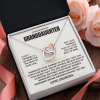 [ALMOST SOLD OUT] To My Beautiful Granddaughter - Interlocked Hearts Necklace Gift Set