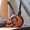 Wood Skull Knife Stand For Kitchen Knife