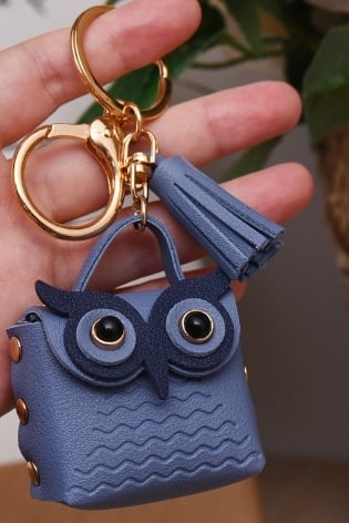 (🌲Early Christmas Sale- 49% OFF) Mini Owl Coin Purse Keychain