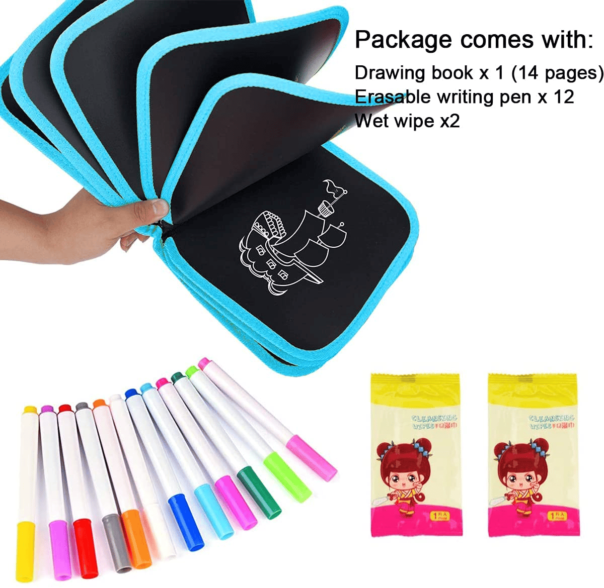 🔥LAST DAY SALE 50% OFF-🎁Children Magic Drawing Book