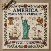 🍂TikTok Fall Sale — Last Day 70% OFF🎉250th Anniversary of America Cross Stitch Kit – Celebrate with Craft and Tradition✨