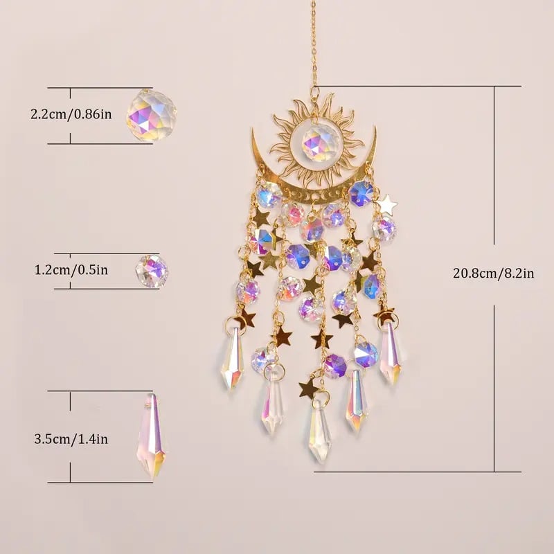 🎁TikTok Last Day Sale - 70% OFF✨ Crystal Sun Catcher, lndoor Outdoor Decor for Window Bedroom Courtyard Garden☪️Buy 2 Get Free Shipping