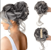Buy 1 Get 1 Free - Curly Bun Hair Claw Clips