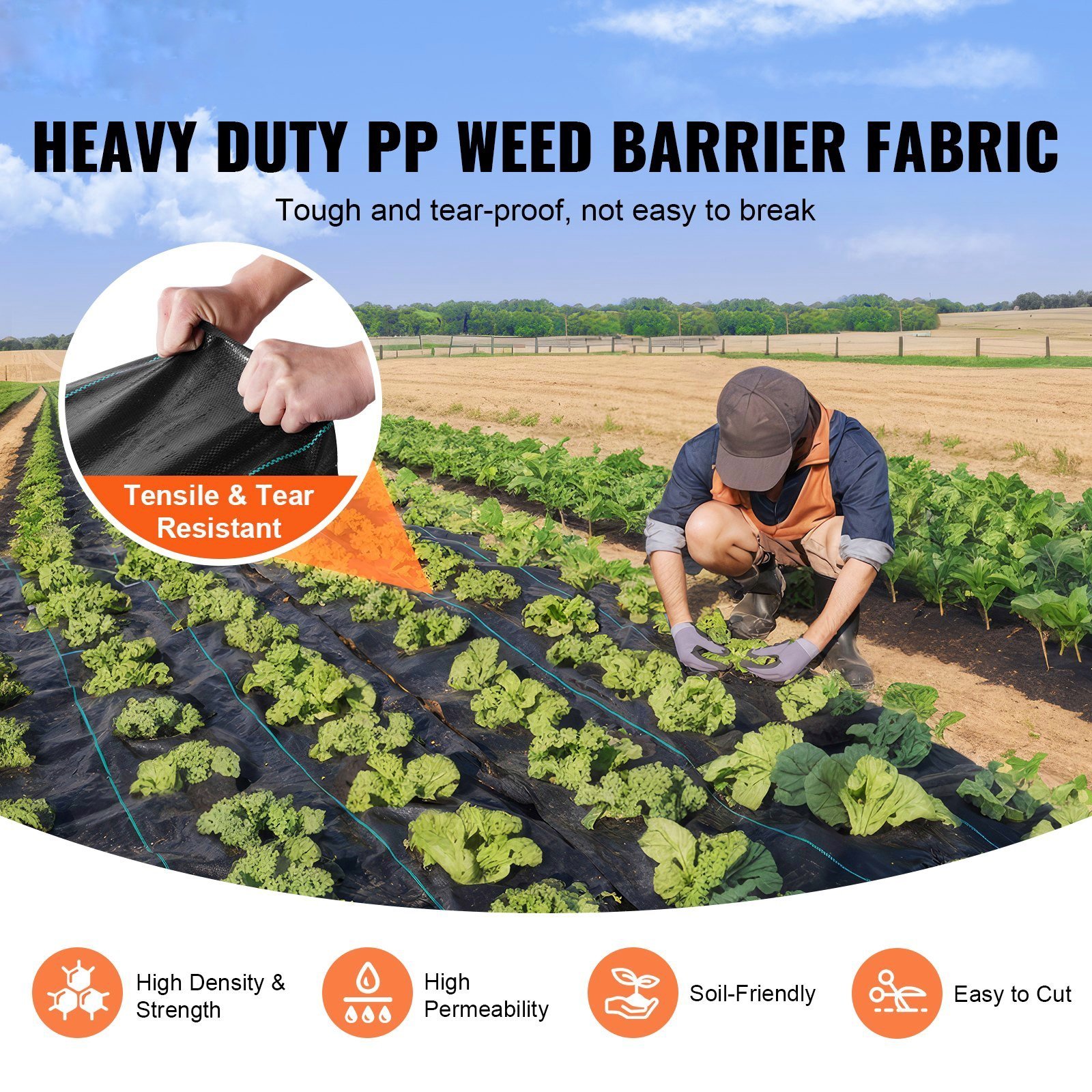 🔥Hot Sale 49% OFF - Premium Woven Weed Barrier