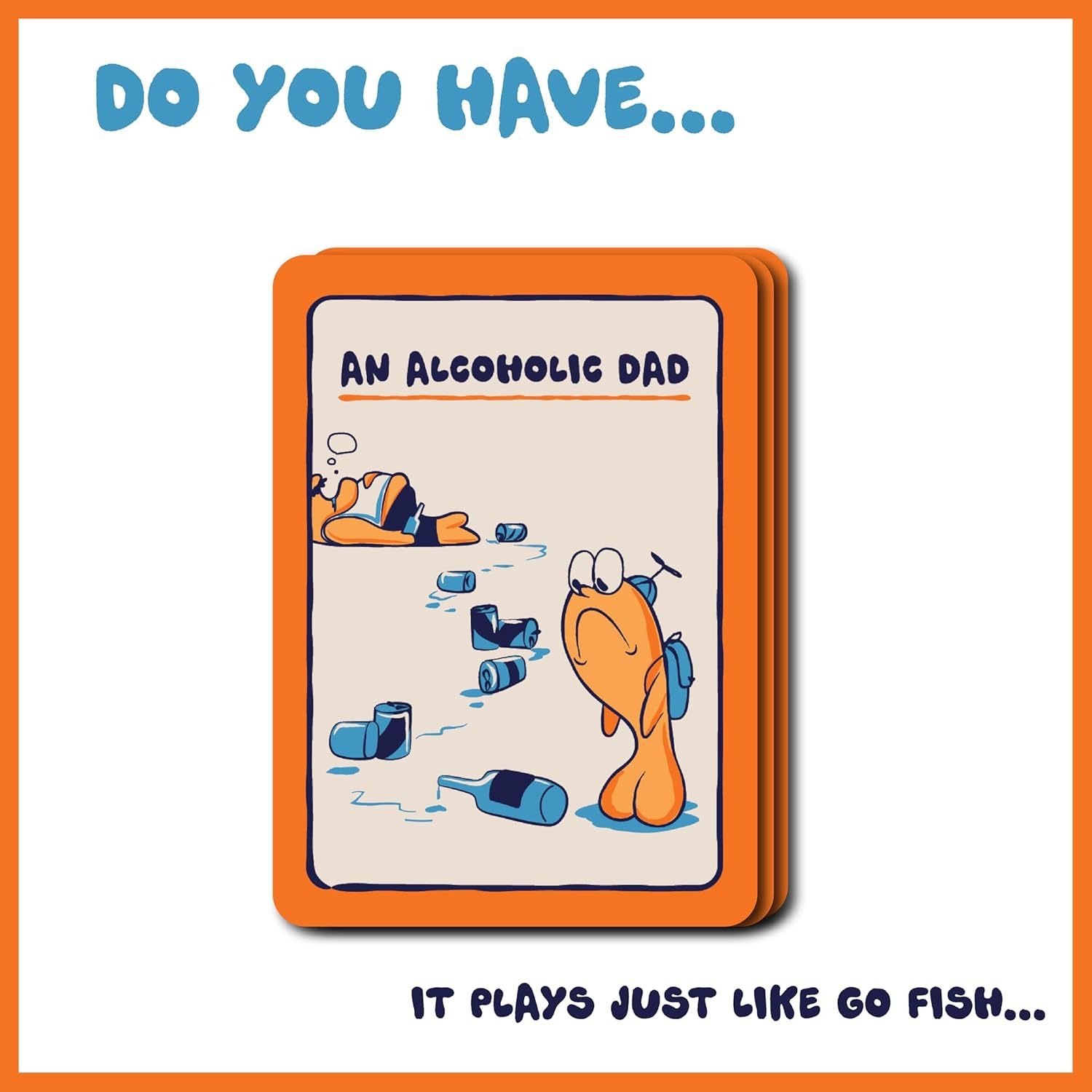 🎁TikTok Last Day Sale - 70% OFF🎉Go F*** Yourself - The Go Fish Game of Life's Little Humiliations