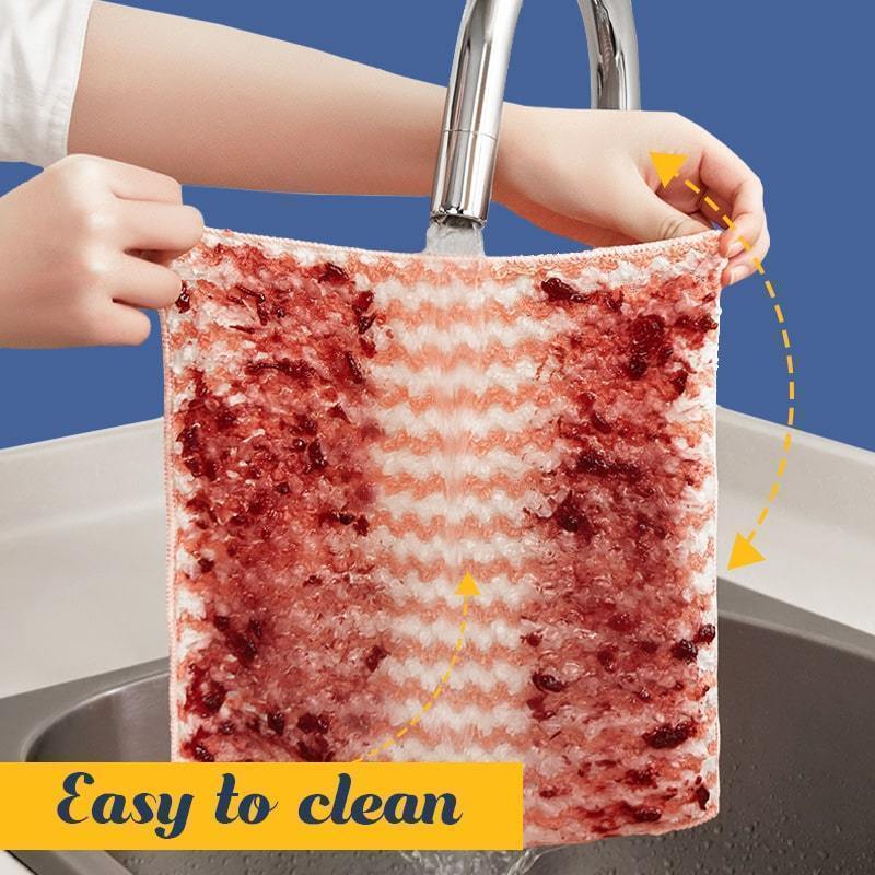 🎅EARLY CHRISTMAS SALE-Microfiber Cleaning Rag Cloth(BUY 5 GET 5 FREE)