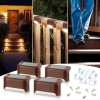 LED Solar Lamp Path Staircase Outdoor Waterproof Wall Light