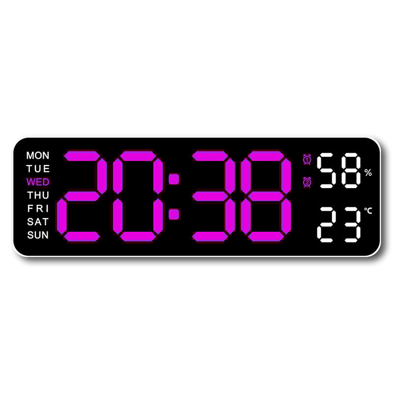 🔥HOT SALE 70% OFF🔥2024 Upgraded Digital Wall Clock Large Display