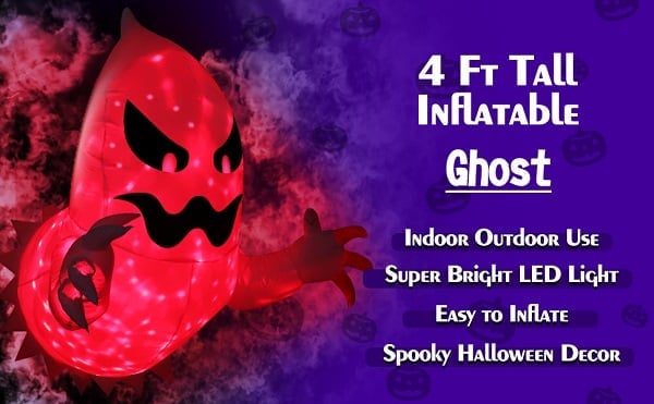 🎁TikTok Last Day Sale - 70% OFF🎉LED Halloween Inflatable Ghost👻