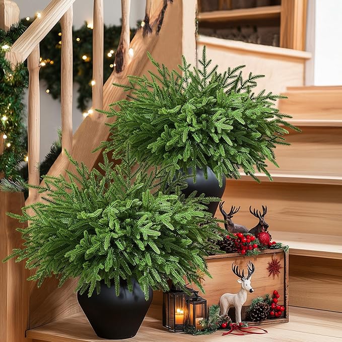 Norfolk Pine Artificial Christmas Branches